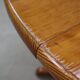 Scandinavian solid pine extendable dining table