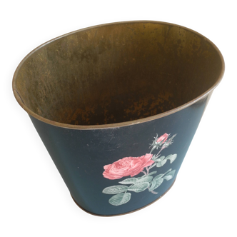 Massilly vintage office waste paper basket