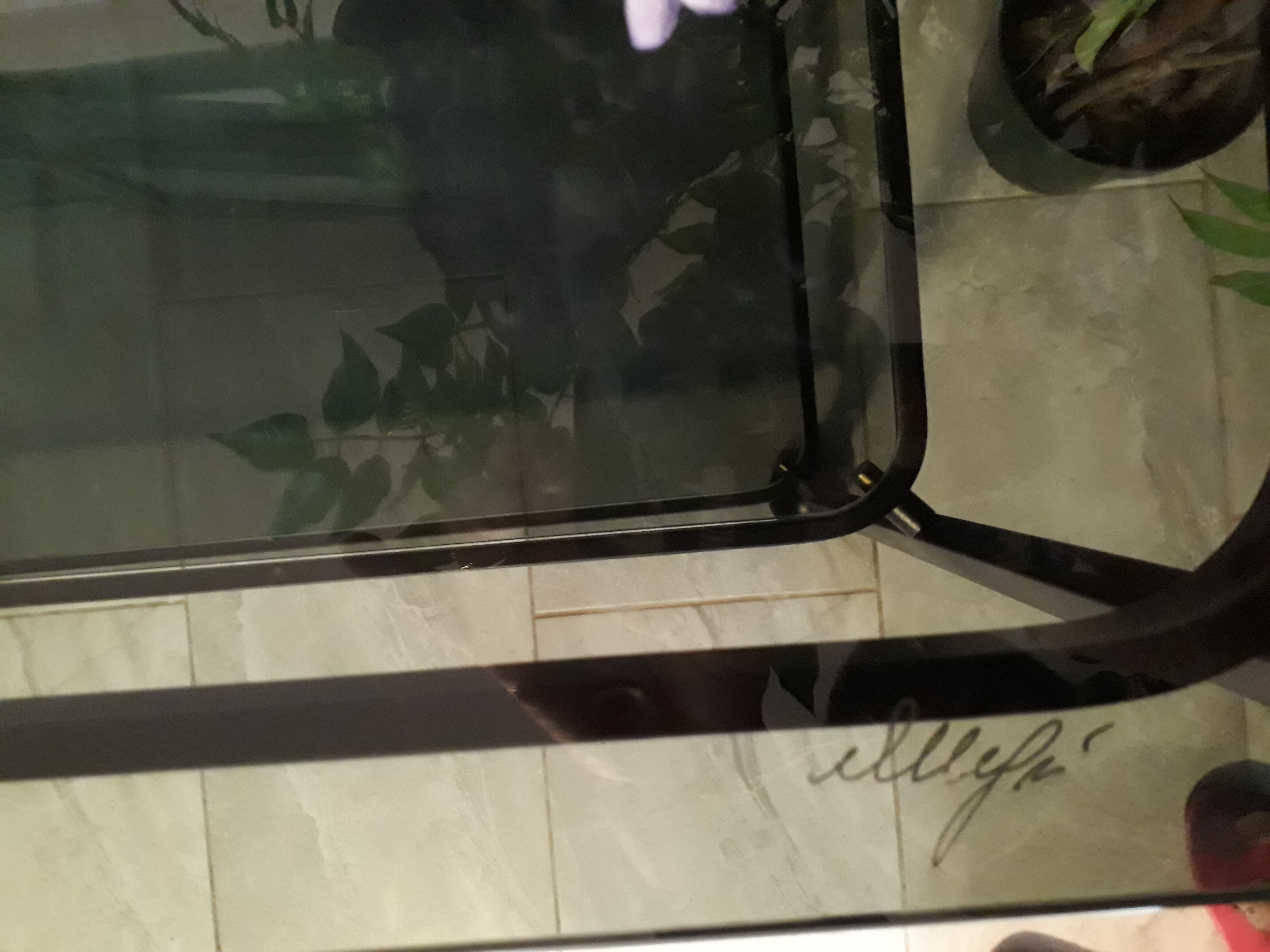 Italian designer trolley 1970's space age signed Allegri