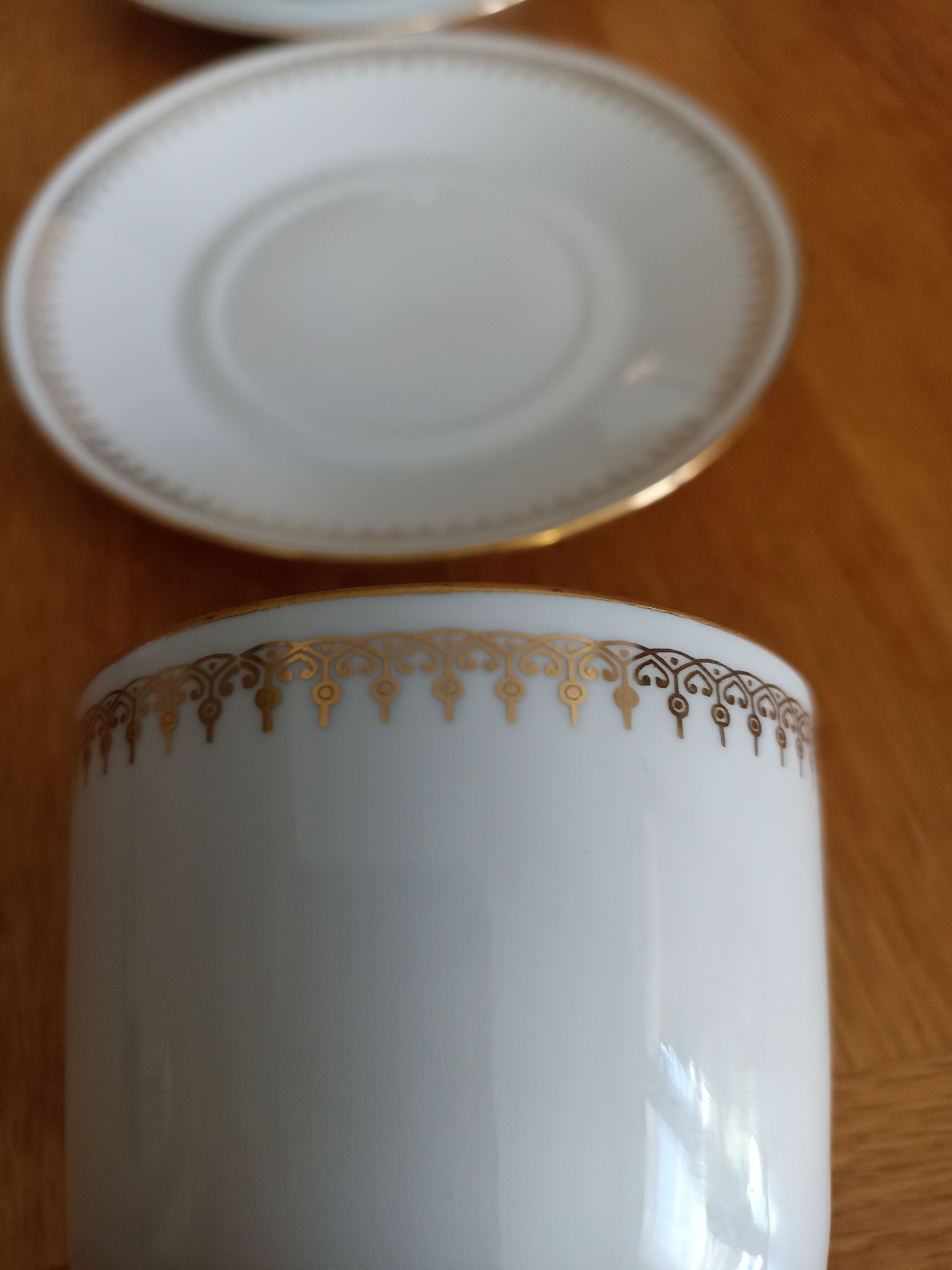 Duo porcelain mocha cup from Sologne larcheveque 5