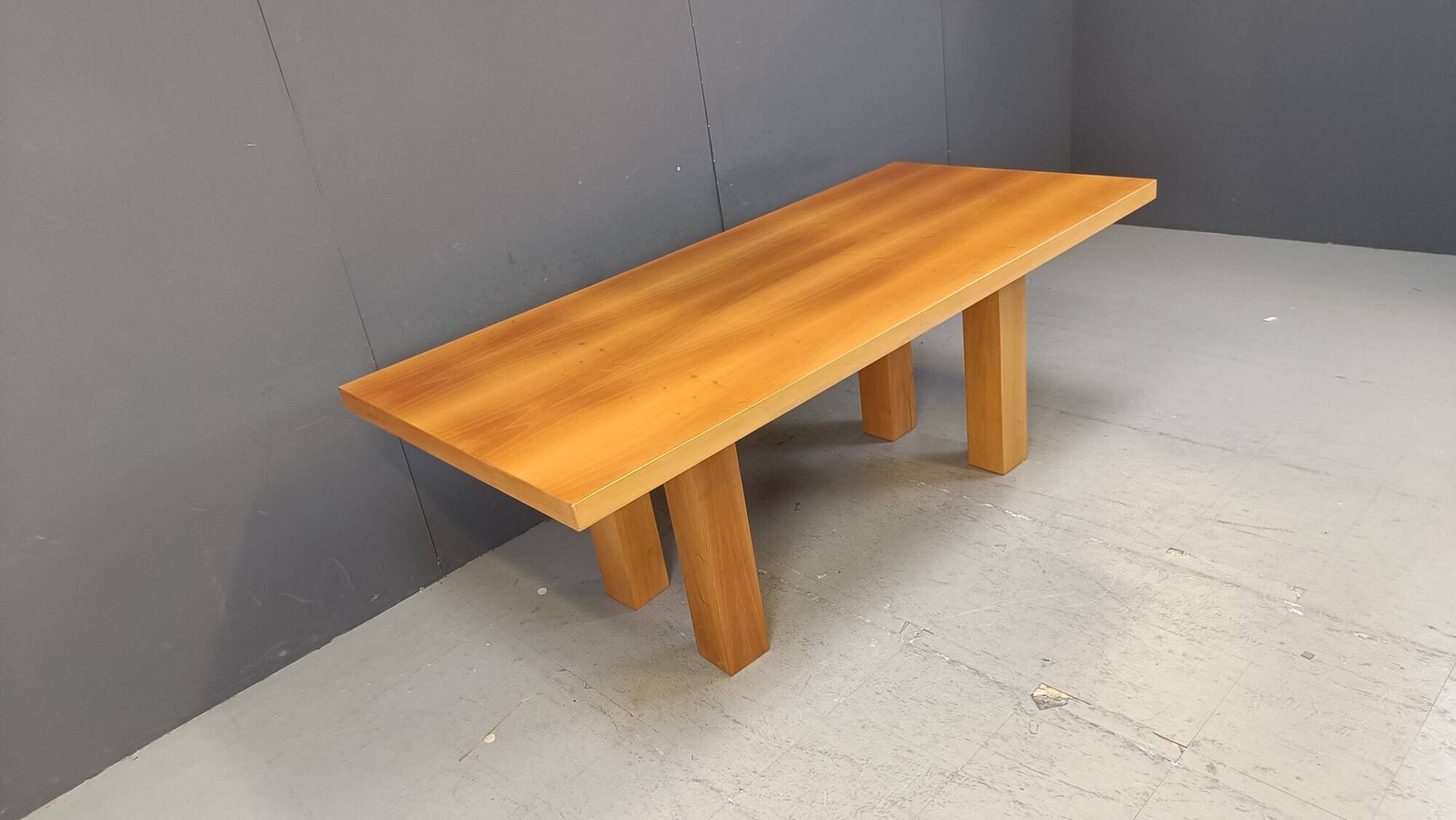 Vintage Cattelan Italia desk or dining table, 1980s