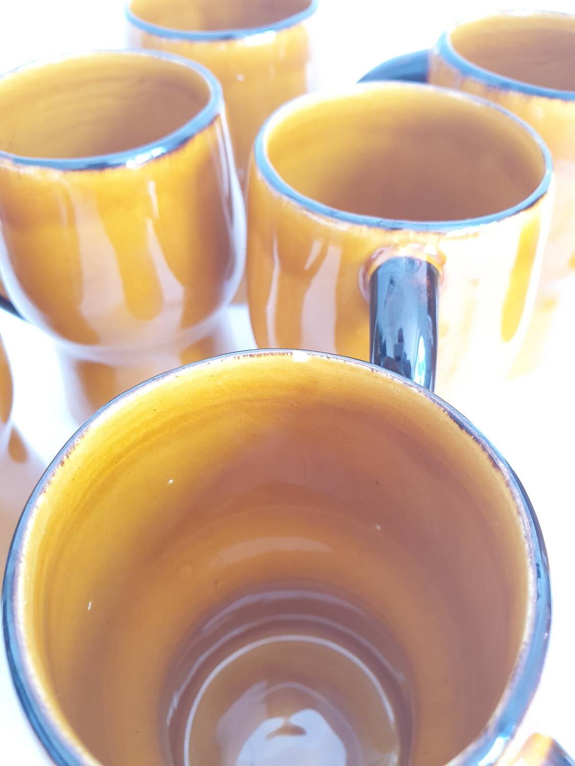 Vintage Vallauris ceramic service