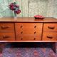 Mid century retro vintage teak small sideboard by Alfred Cox 1960