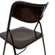 Vintage Ted Folding chairs Niels Gammelgaard for Ikea - Set of four - in Dark Brown