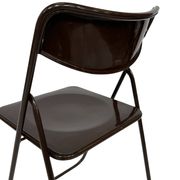 Vintage Ted Folding chairs Niels Gammelgaard for Ikea - Set of four - in Dark Brown