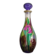 Art Deco glass carafe from Murano, Punto Arte workshop, Luigi Bormiol style.