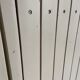 White folding vintage chair