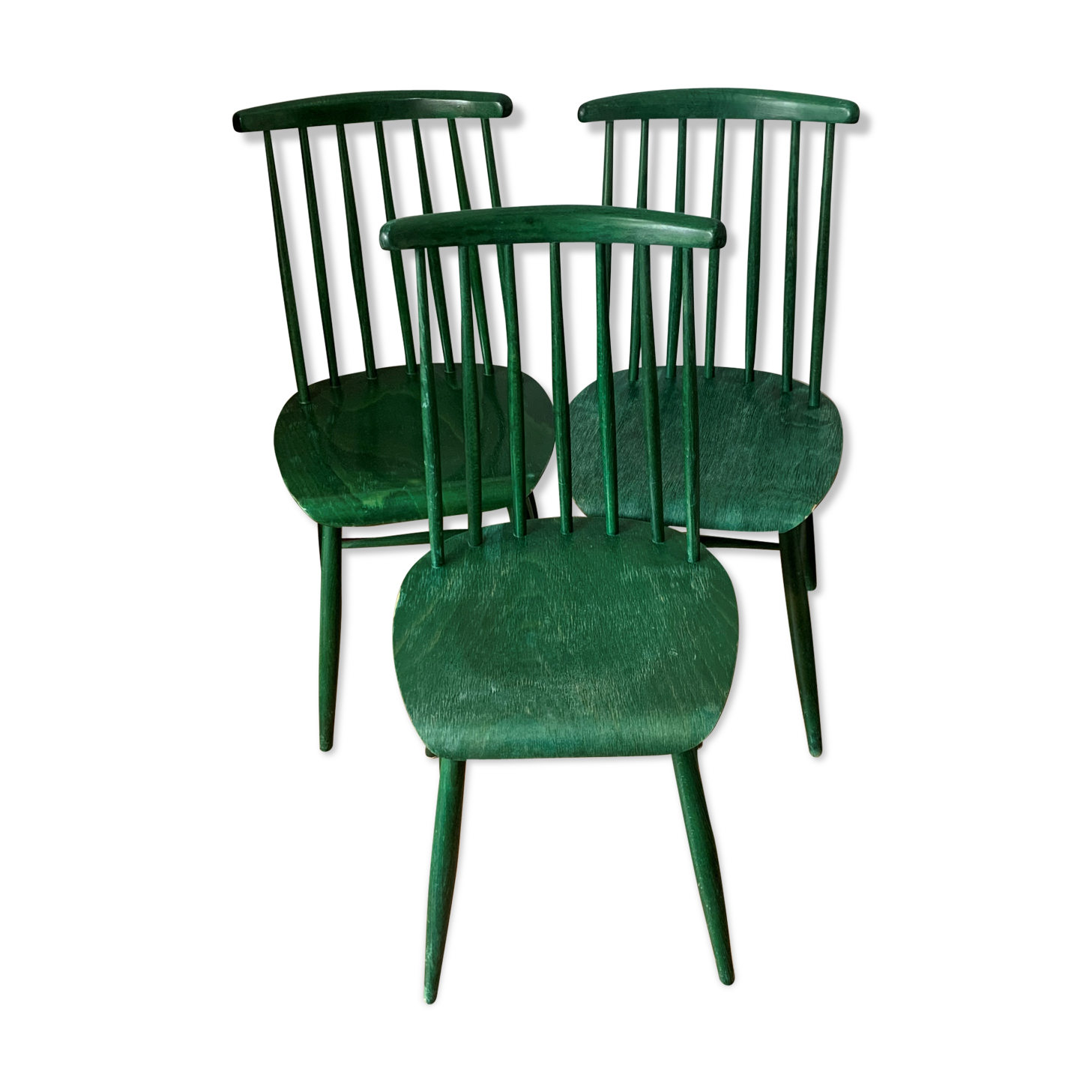 Scandinavian chairs by Ilmari Tapiovaara for Asko, 1960