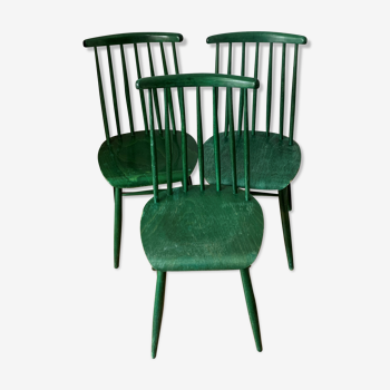 Scandinavian chairs by Ilmari Tapiovaara for Asko, 1960