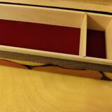 Boite en bois plumier
