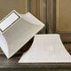 Pair of Italian travertine lamps by Fratelli Mannelli