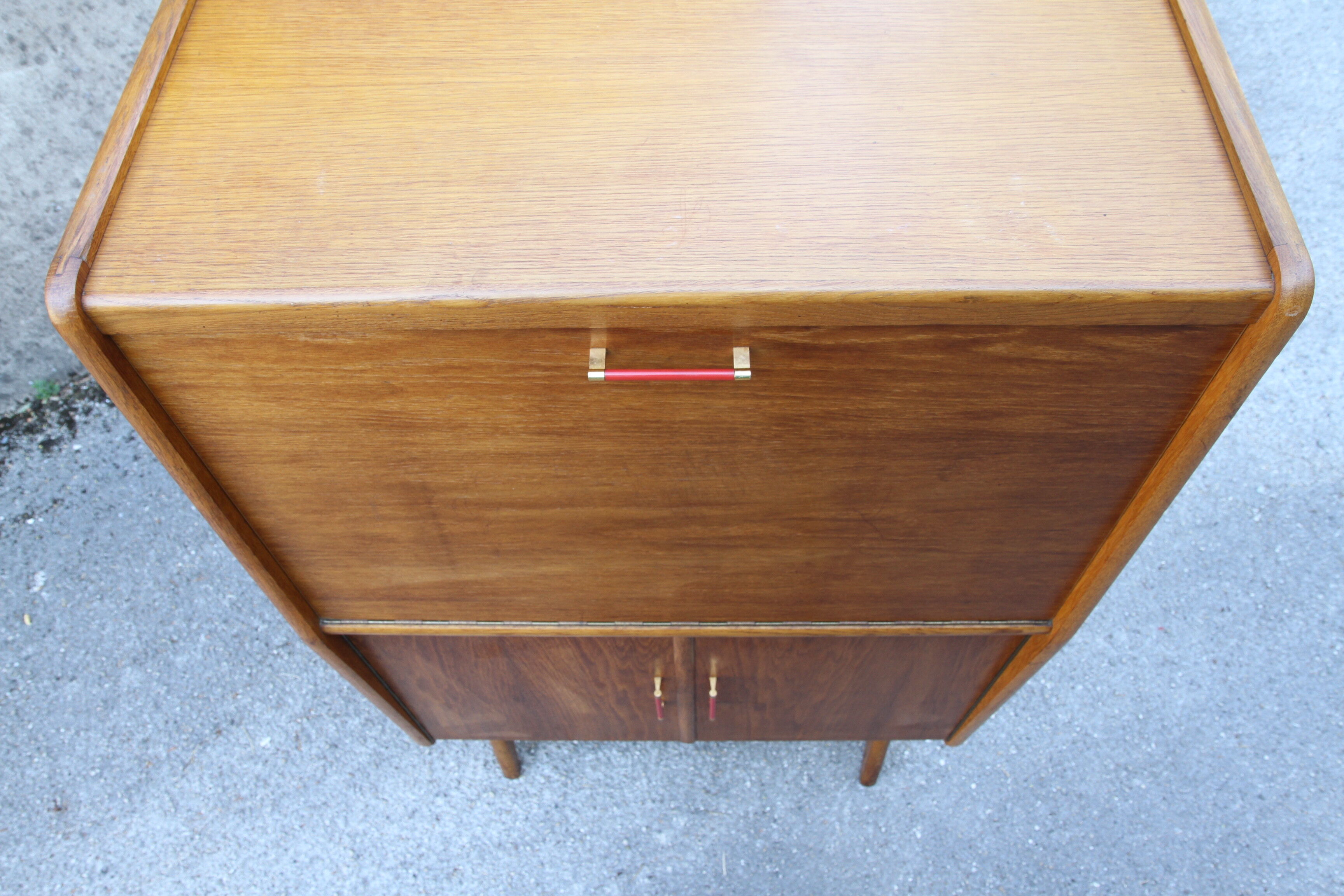French vintage writing desk of the 1950s