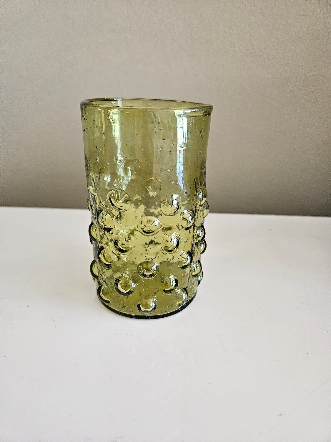 Set of sparkling glasses