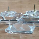 Ancien bougeoir cristal Swarovski