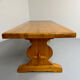 Ancienne table en pin monastère ferme / chalet années 60 vintage XXL