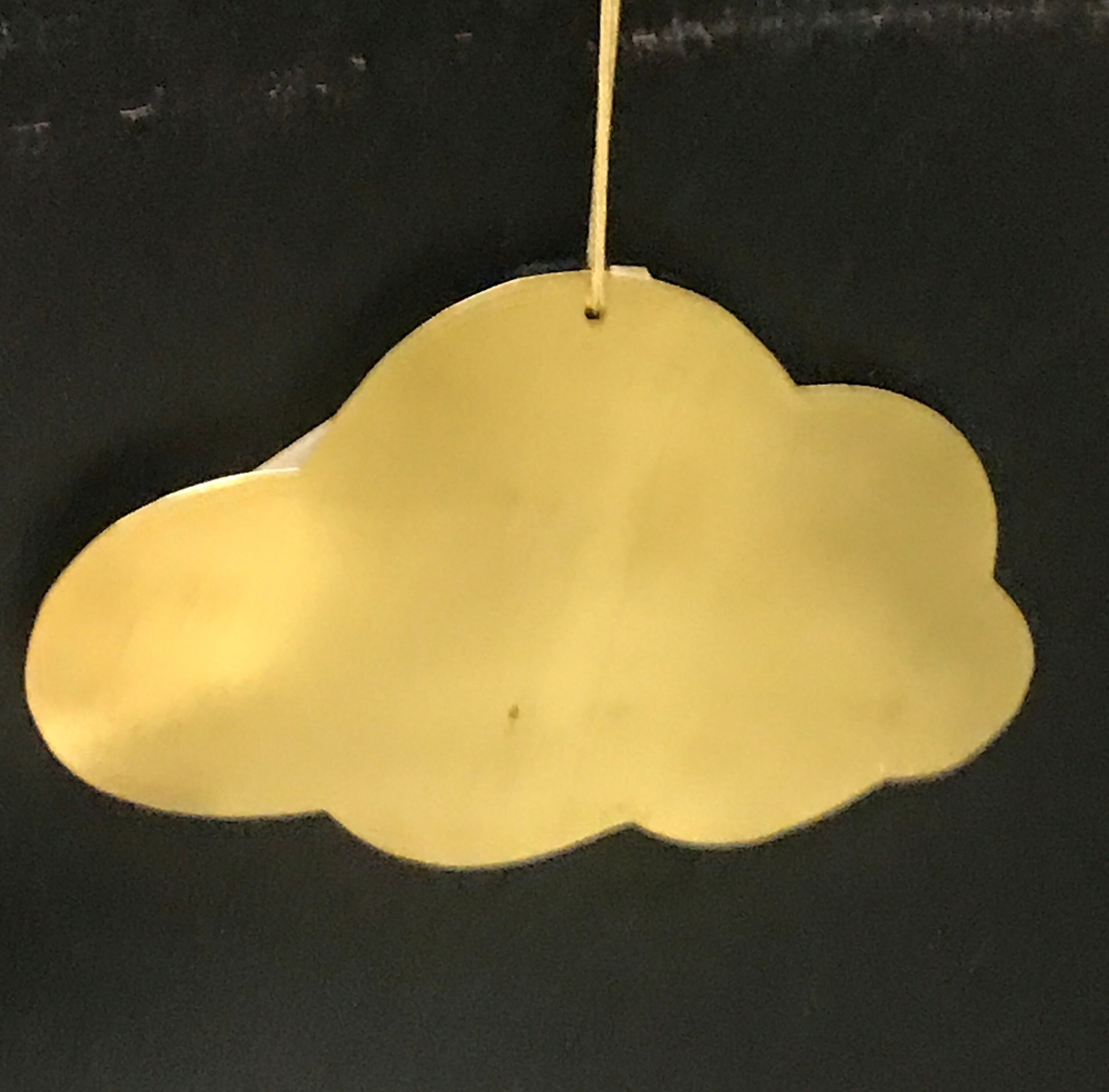 Small model brass cloud