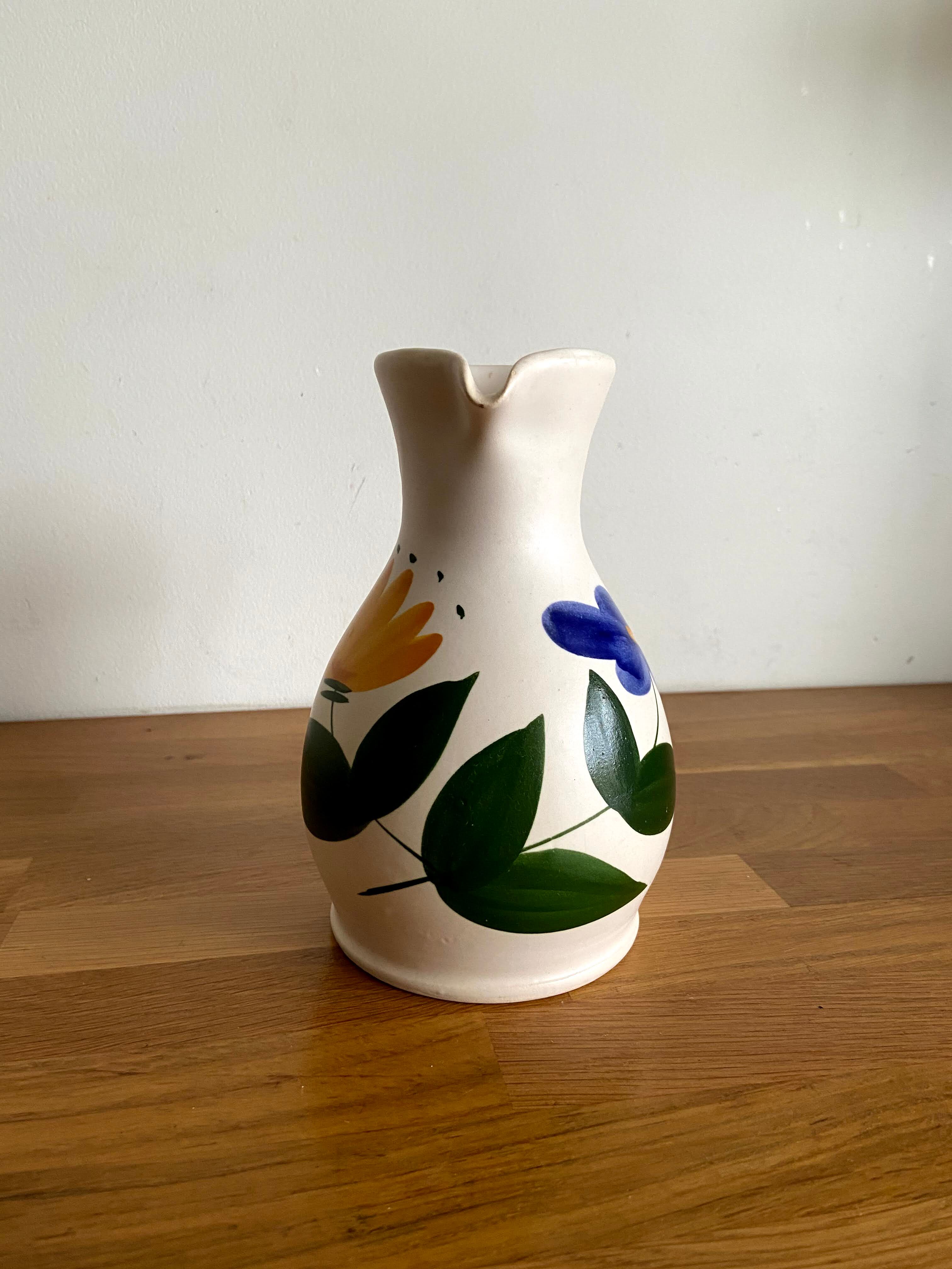 Satin sandstone pitcher