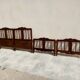 Pair of Provencal wooden bed year 40 from Dervieux