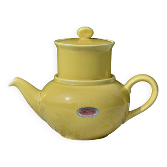 Vintage Villeroy and Boch Luxembourg ceramic coffee or teapot - Terre à Feu range - 1960.