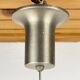 Suspension italienne en verre, années 1960