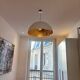 Suspension PostKrisi 49 Catellani & Smith, Ø 60 cm, gold leaf (2 available)