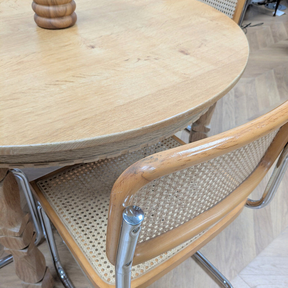 Lot de 4 chaises Cesca B32 par Marcel Breuer