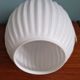 Scandinavian suspension lamp in white opaline 1960s