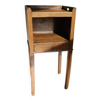 Solid wood side table - Louis XVI style