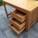 Solid oak desk 70s