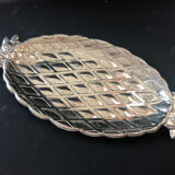 Empty pocket pineapple silver metal '70