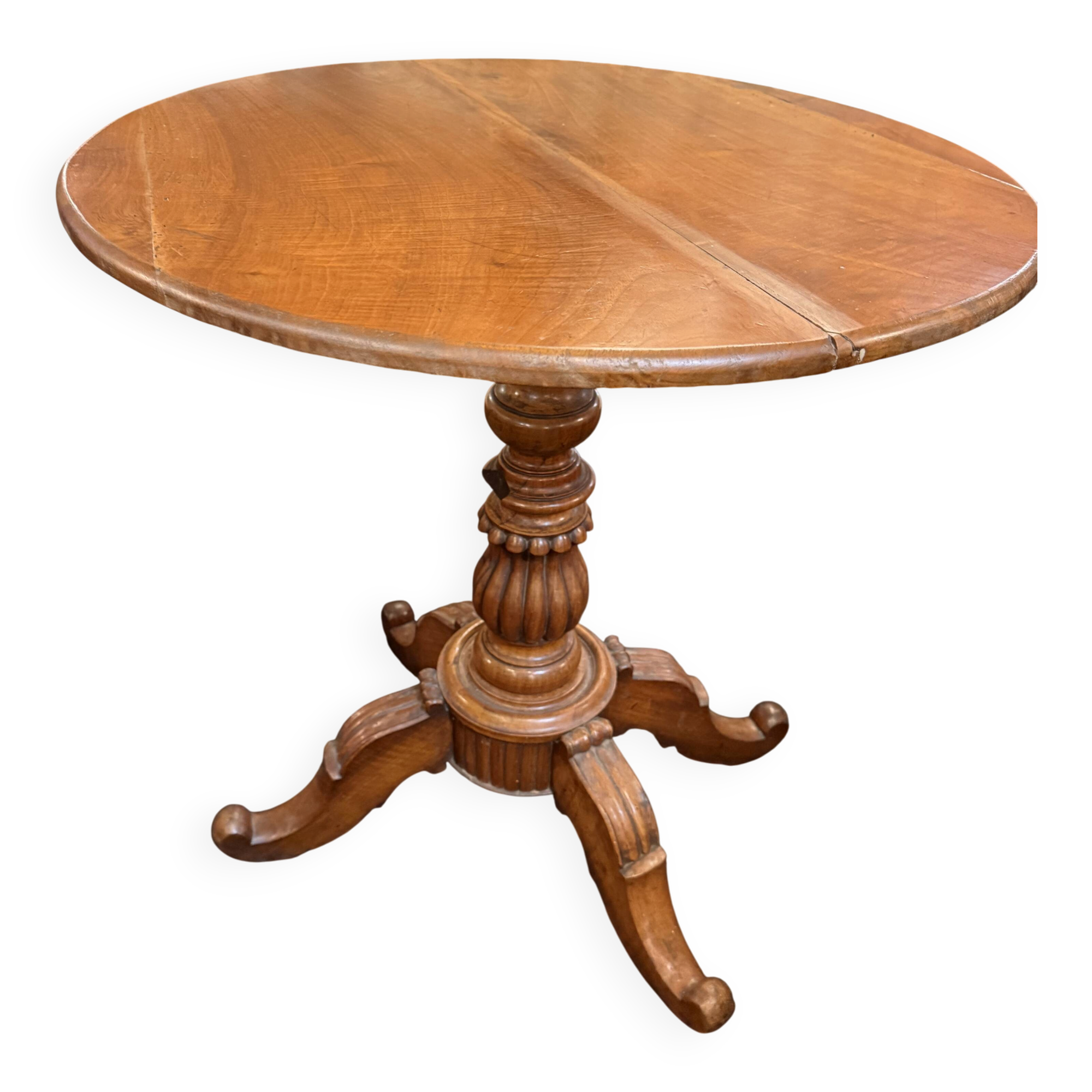 Louis Philippe walnut gueridon