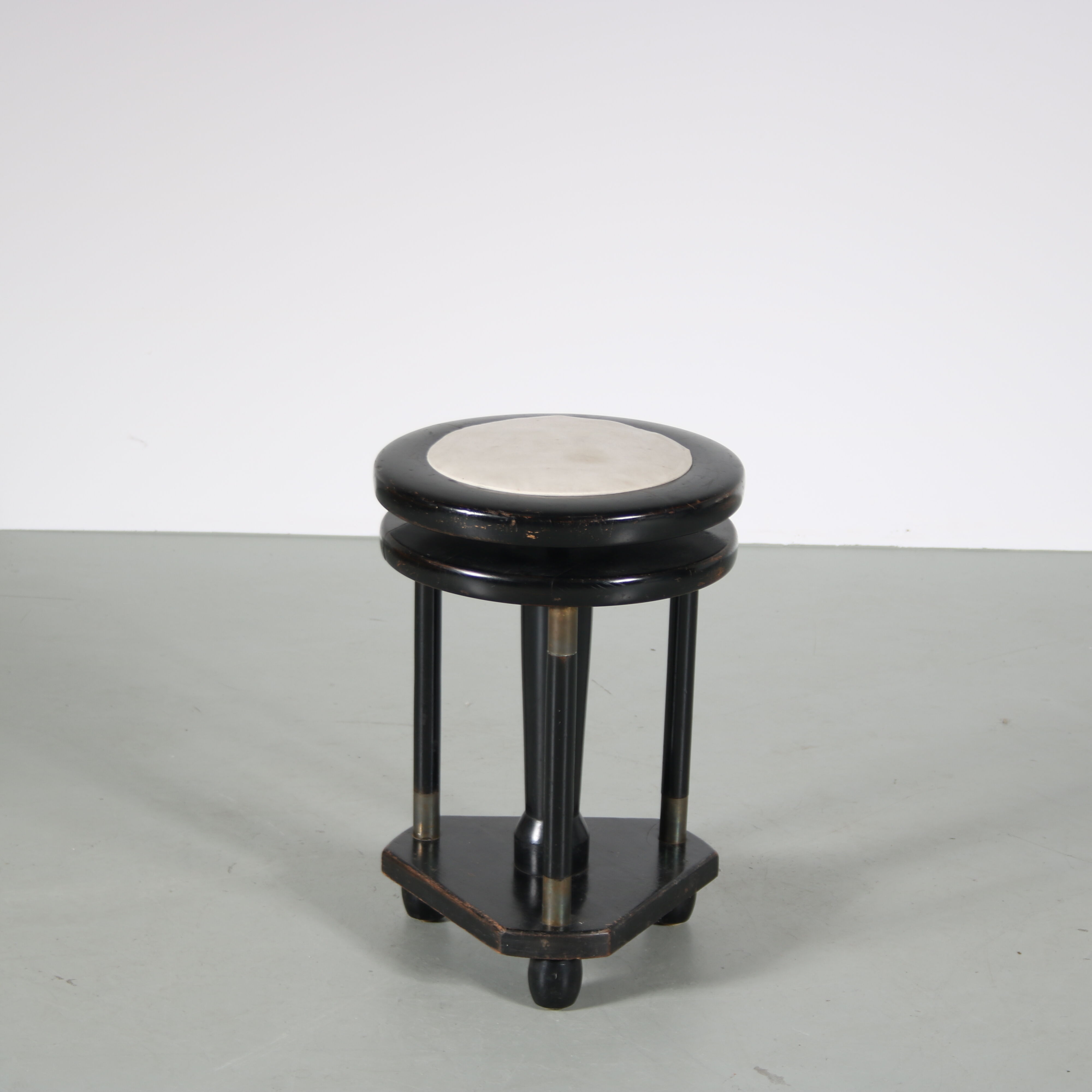 1930s Piano stool from the Netherlands