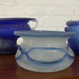 Trio of Murano “Scavo” plant pots from the 60s and 70s