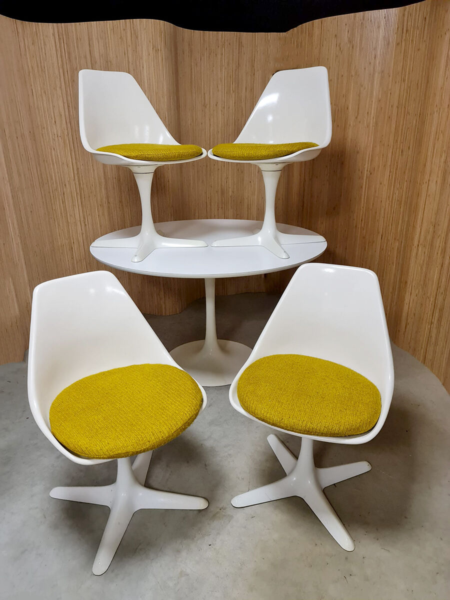 Vintage dining set 'space age' Arkana Maurice Burke