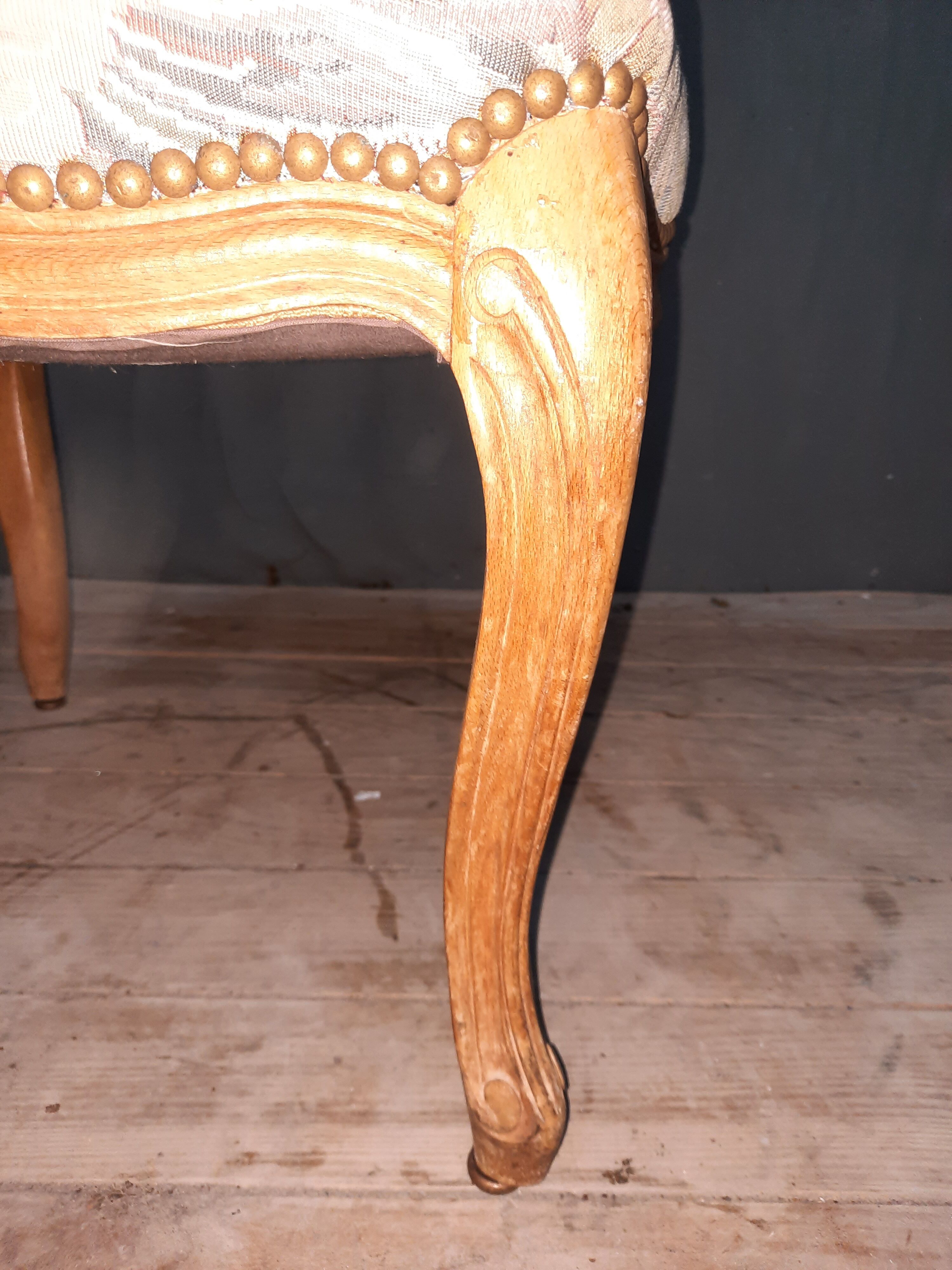 Louis XV style ottoman