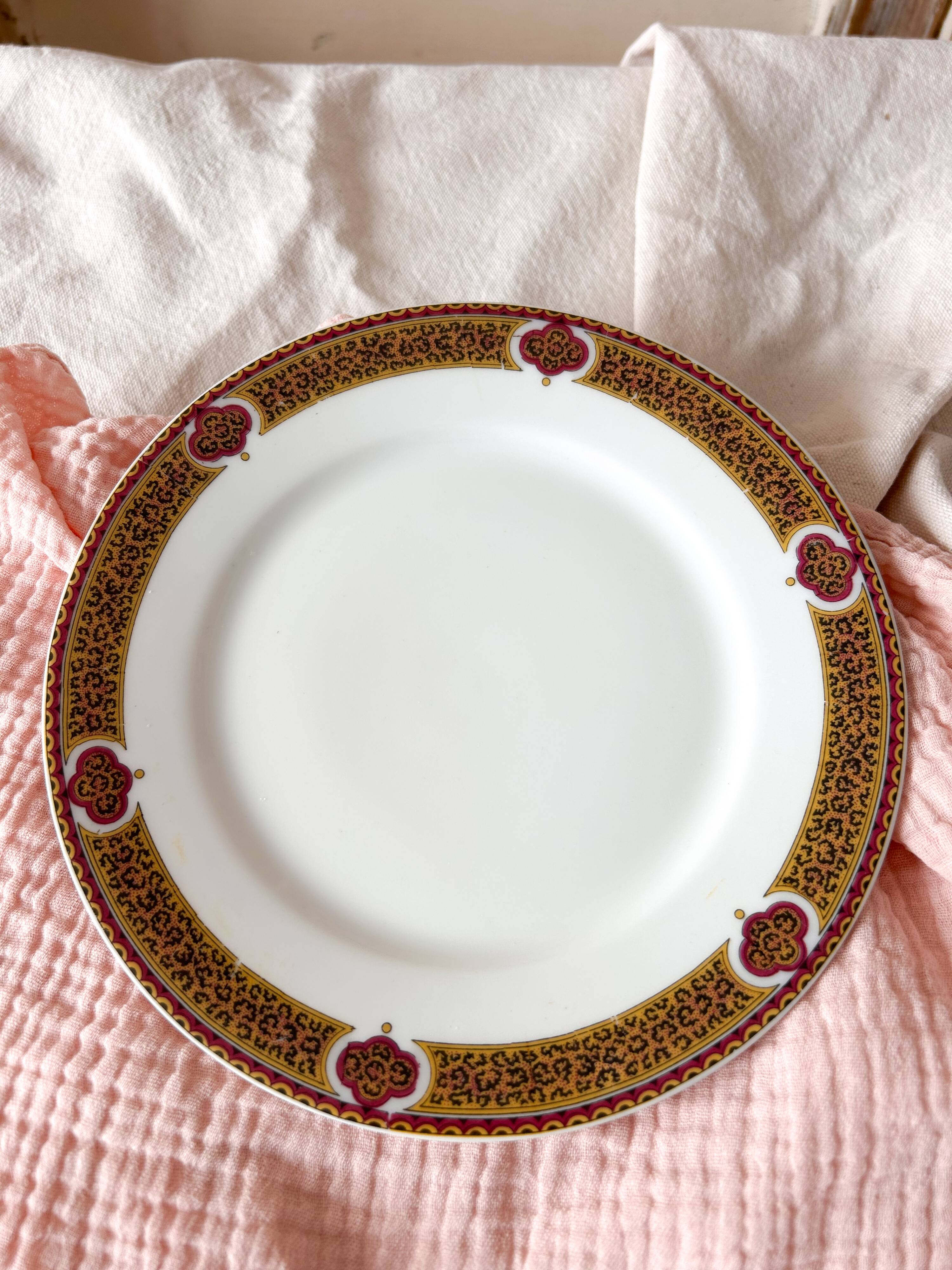 Limoges porcelain plate