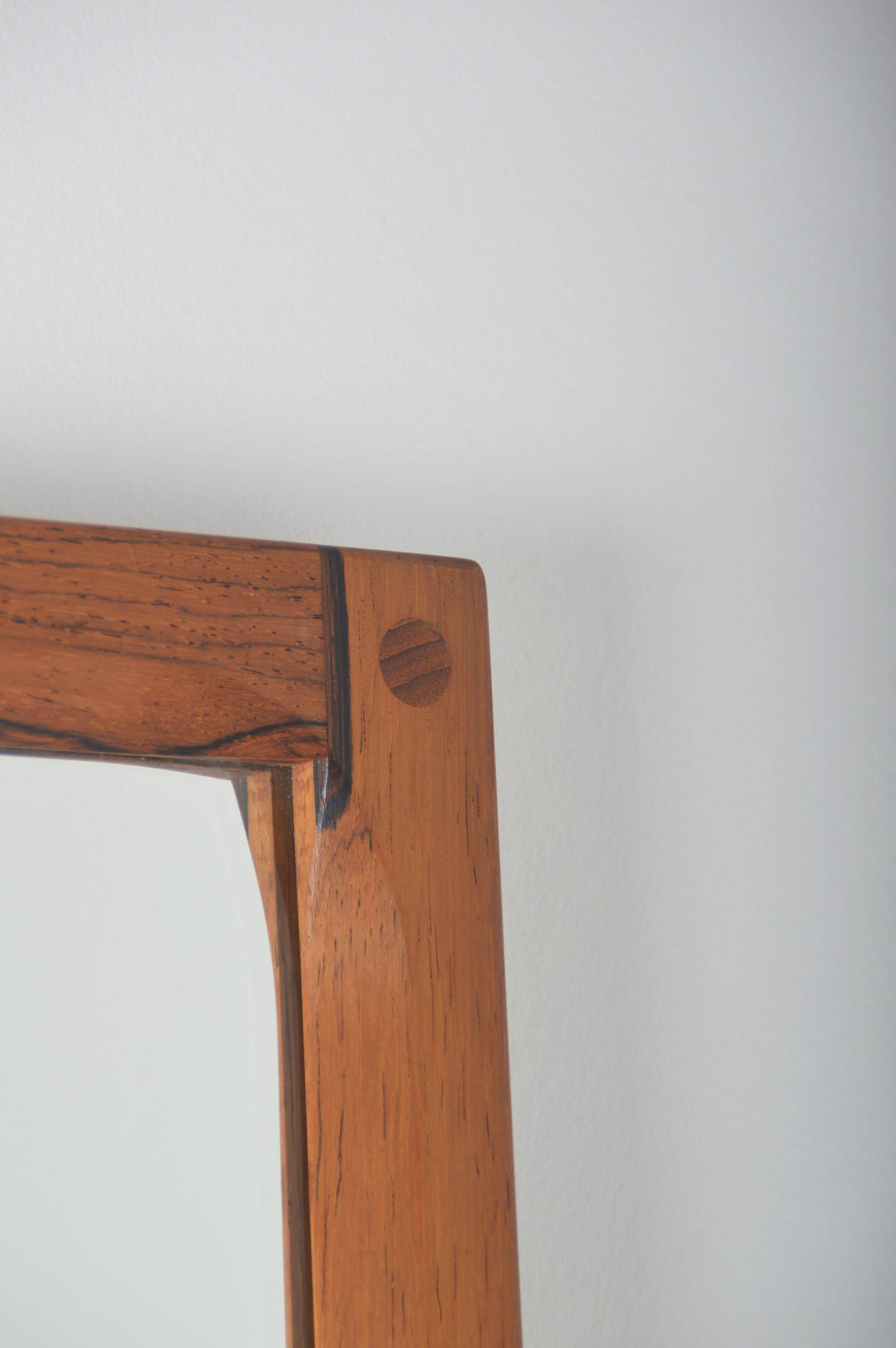 Danish mirror designed by Kai Kristiansen for Aksel Kjersgaard, 1960s