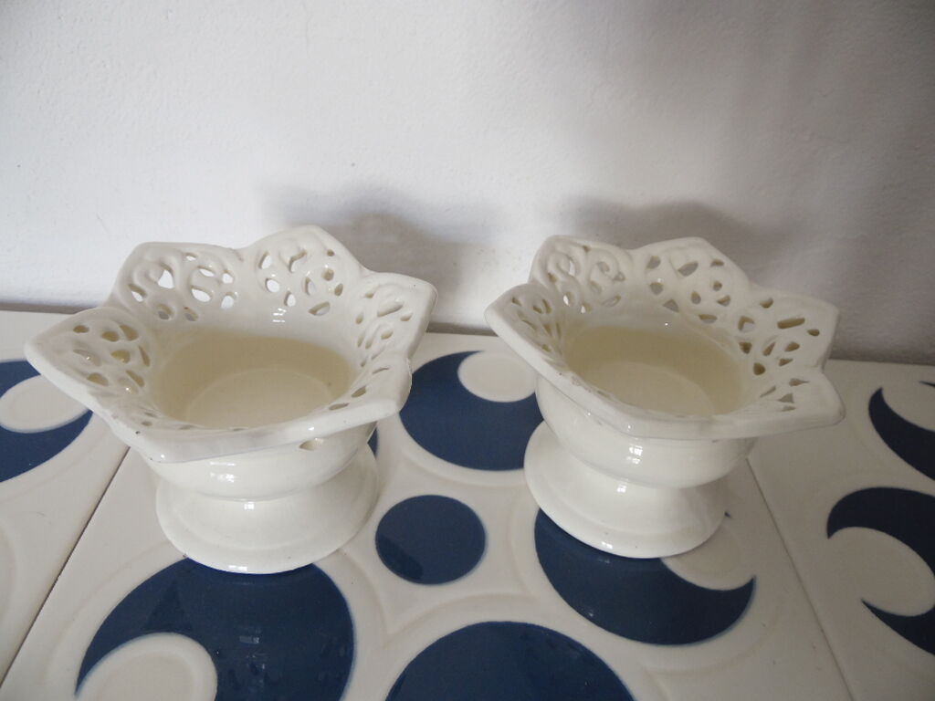 Bougeoir vintage en porcelaine cobalt pour Wallendorfer Porzellan, Allemagne 1970 | €29