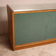Vintage diamond shaped display cabinet - Belgium 1950's