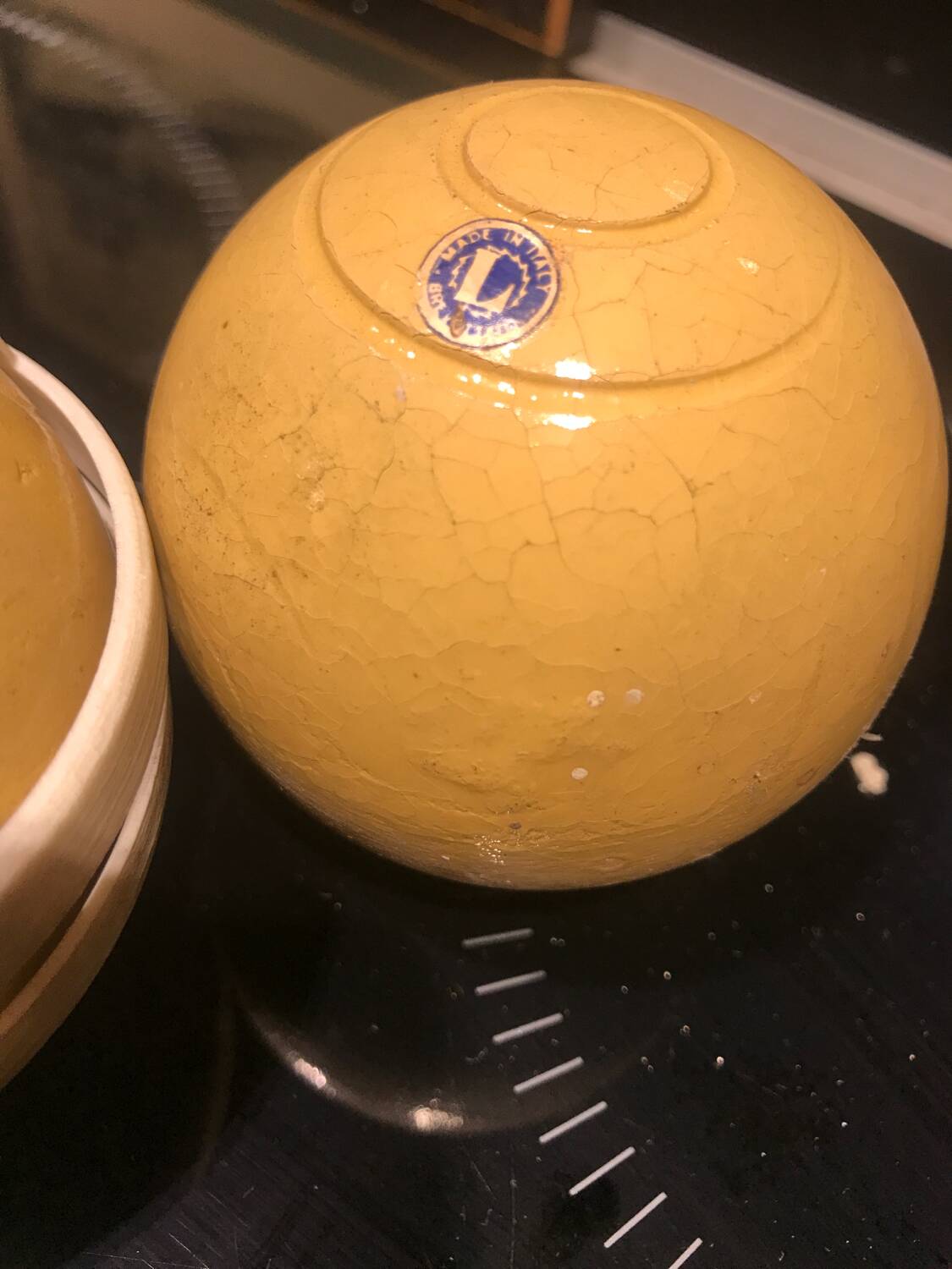 1950s wooden boules game