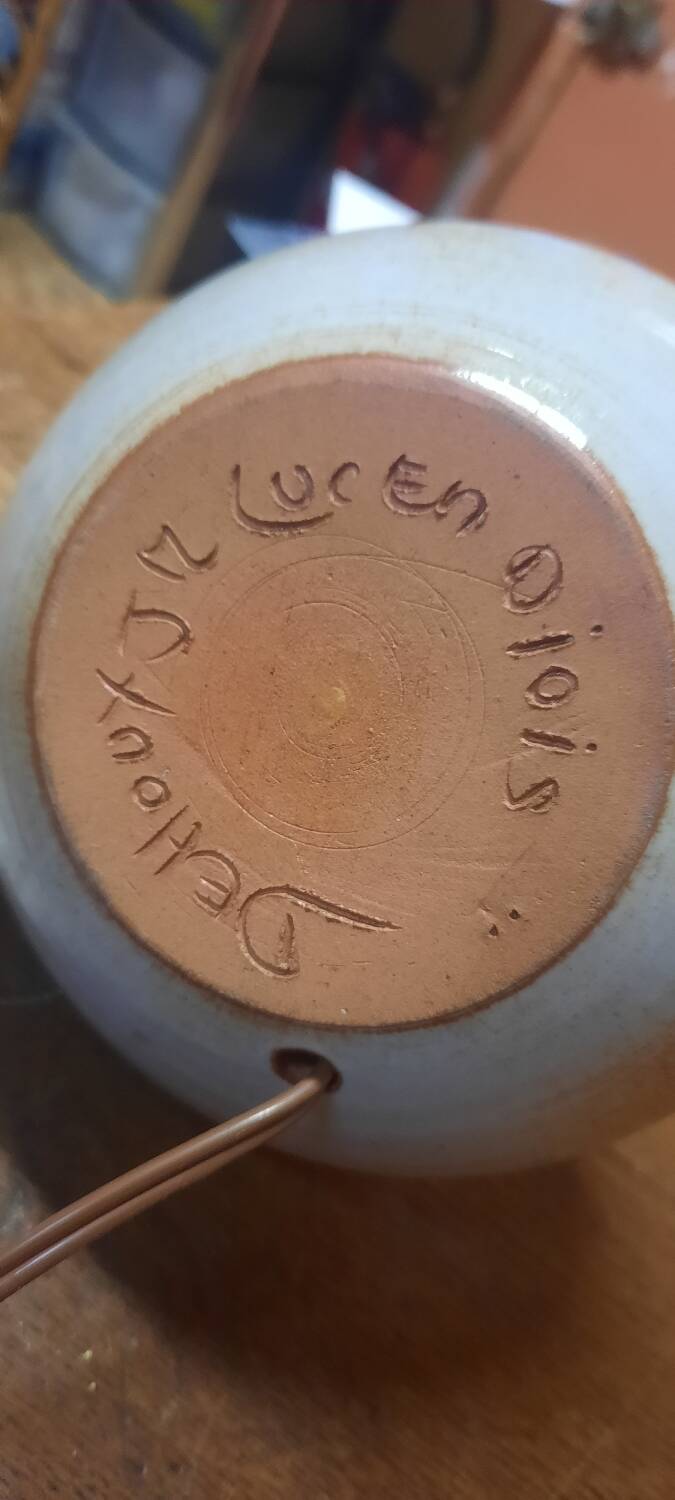 Ceramic ball lamp base