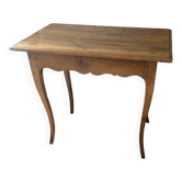Louis Vuitton table, 19th century, in blond cherry wood with pegs