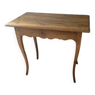 Table Louis WV époque 19 eme en merisier  blond chevillé