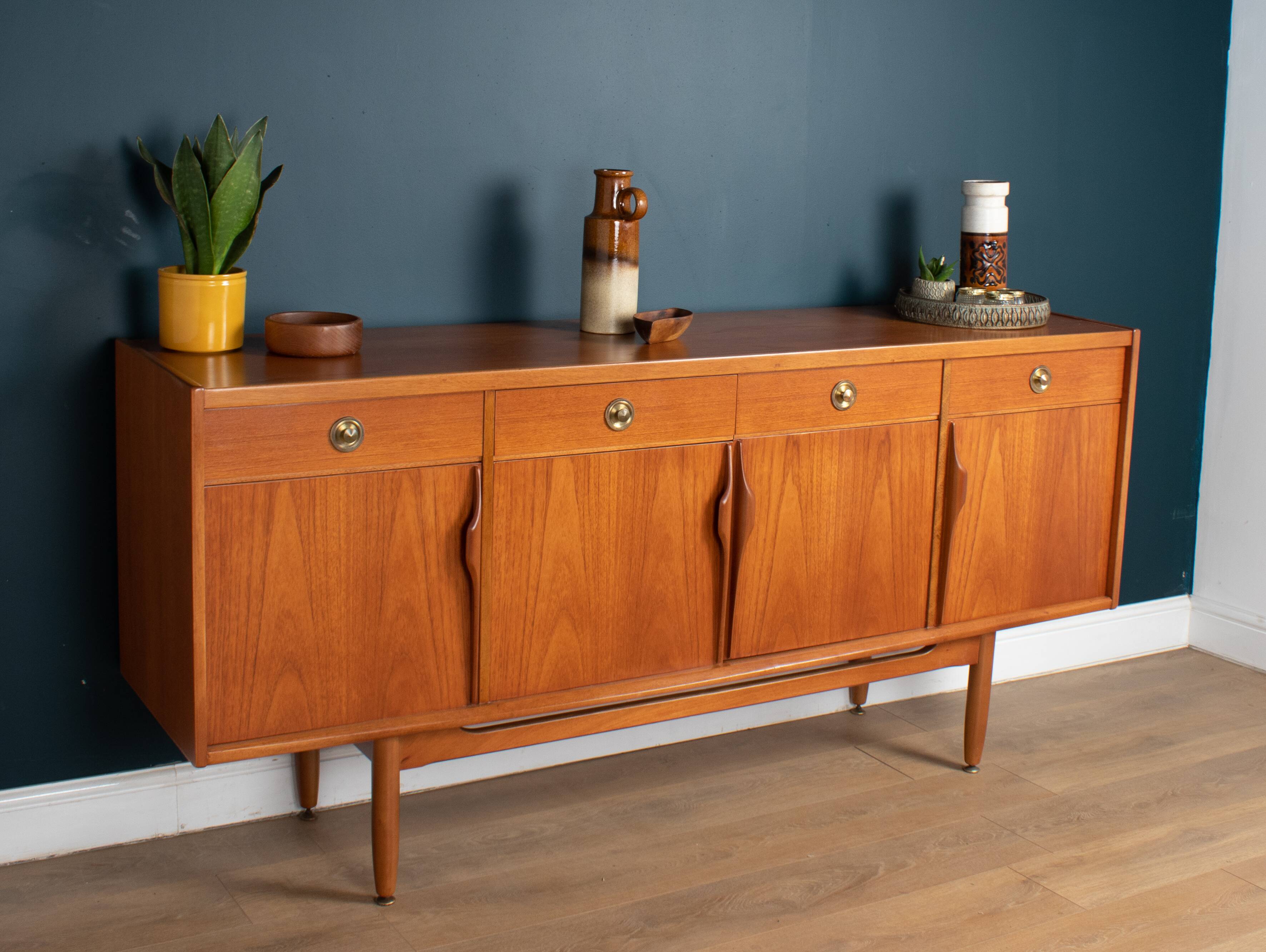 Retro Teak 1960s Long Jentique Sideboard