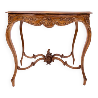 Louis style table, circa 1890, France.