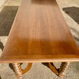 Rustic extendable French farmhouse table, Louis XIII period style extendable