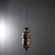 Suspension ancienne en métal et verre, Italie, XXe siècle
