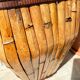 Vintage rattan umbrella stand, colonial style 1930s - Vintage rattan planter
