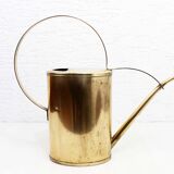 Vintage brass watering can