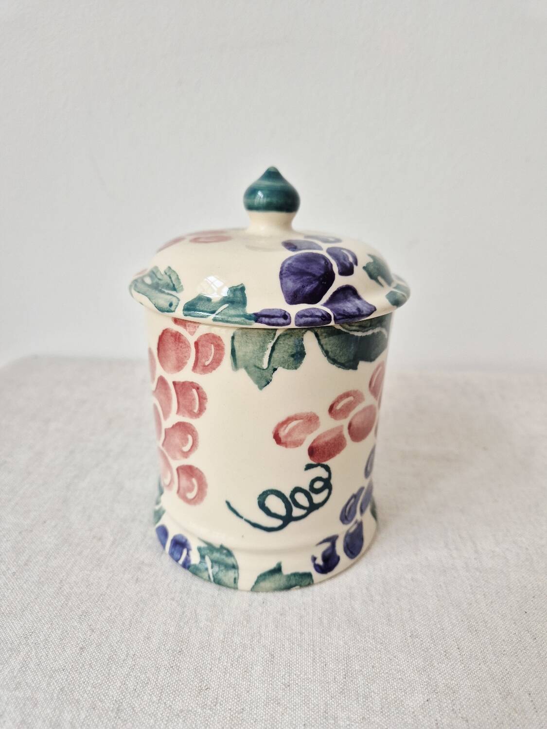 Hand-painted ceramic pot - Emma Bridgewater Vintage